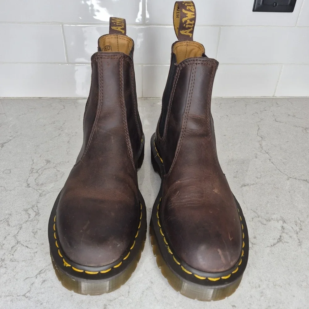 Dr. Martens 27896 Bex Chelsea Boots Dark Brown M 7 / L 8